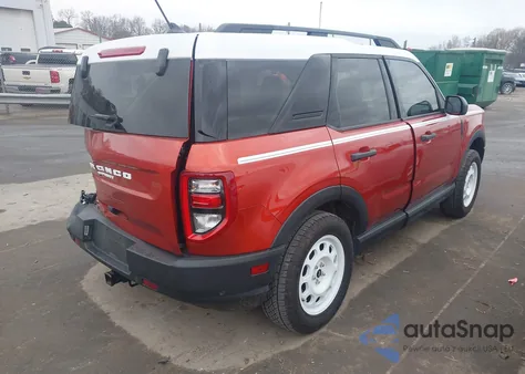 2023 Ford Bronco Sport Heritage from USA, damaged, VIN 3FMCR9G6XPRE22199